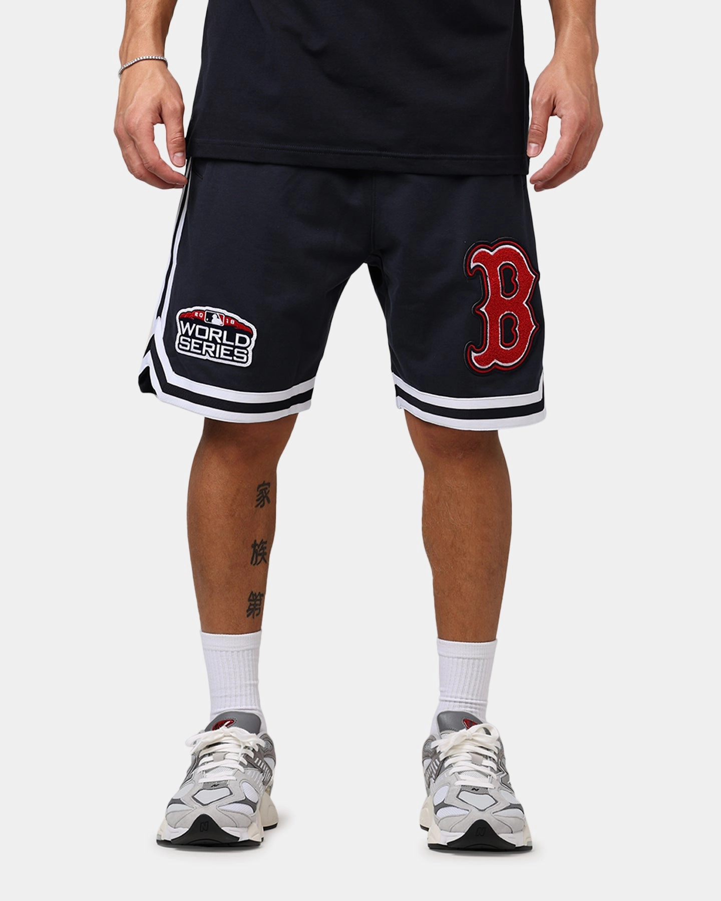 stain resistant coating Durable Feel New Era Boston Red Sox 'Logo Select Official Team Colors' Shorts OTC