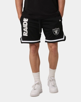 New Era Las Vegas Raiders Mesh Glow Shorts Black Polyester shorts