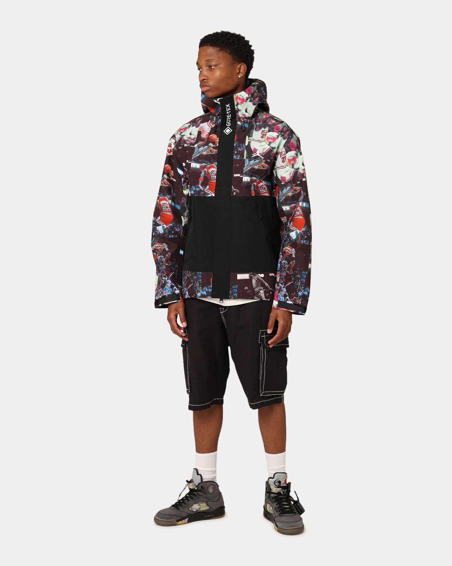 Secure Zip Pockets Jordan Flight Heritage Jacket Black