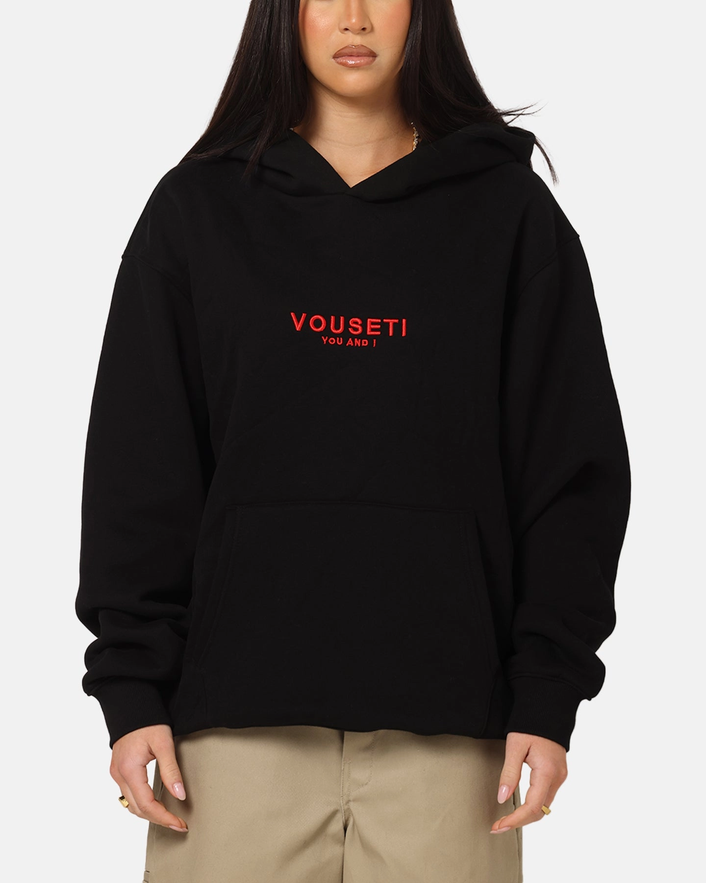 Ventilated Panels Vouseti Vouseti OG Hoodie Black