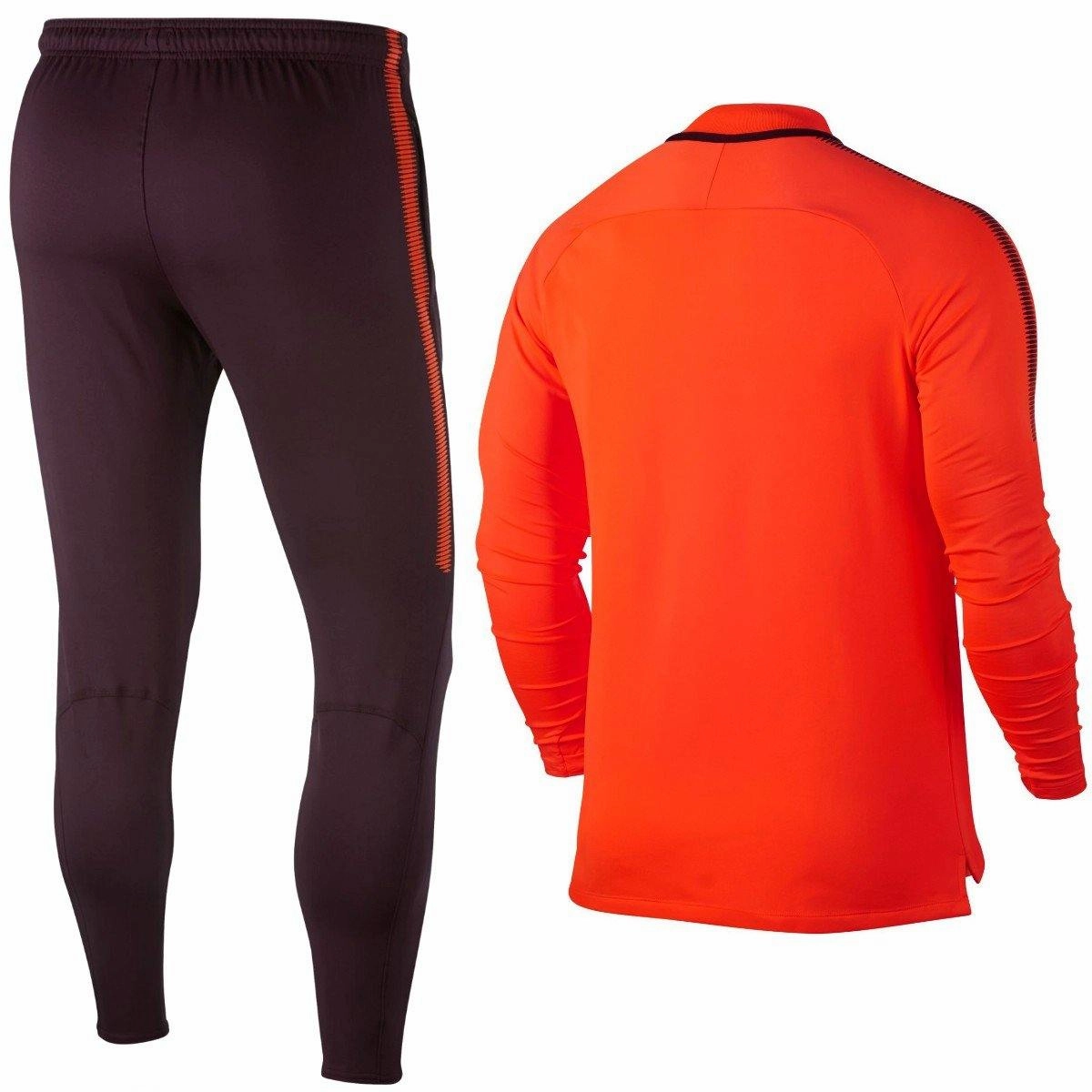 DurableStitching FC Barcelona UCL training technical soccer tracksuit 2017/18 - Nike