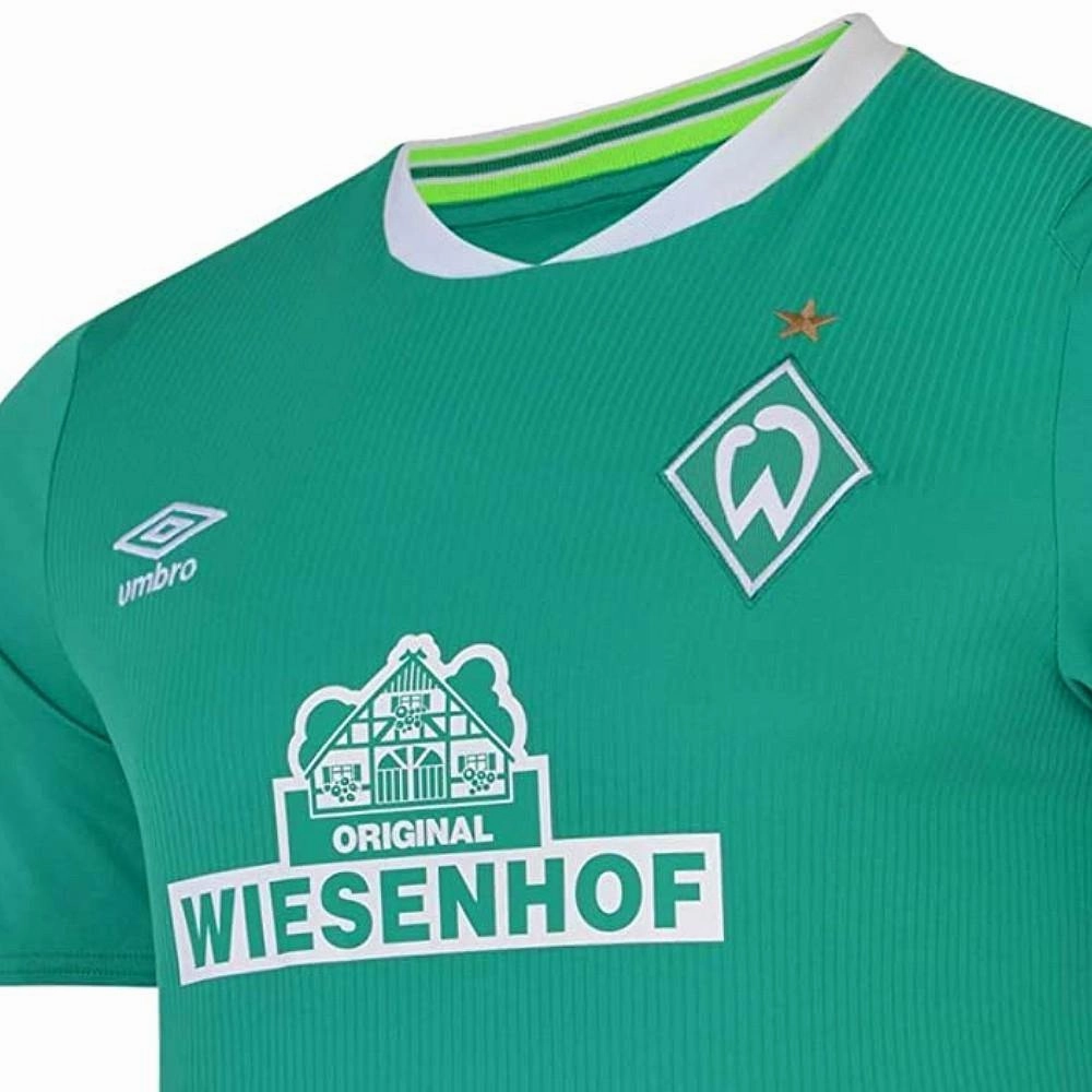 Werder Bremen Home soccer jersey 2019/20 - Umbro bowling