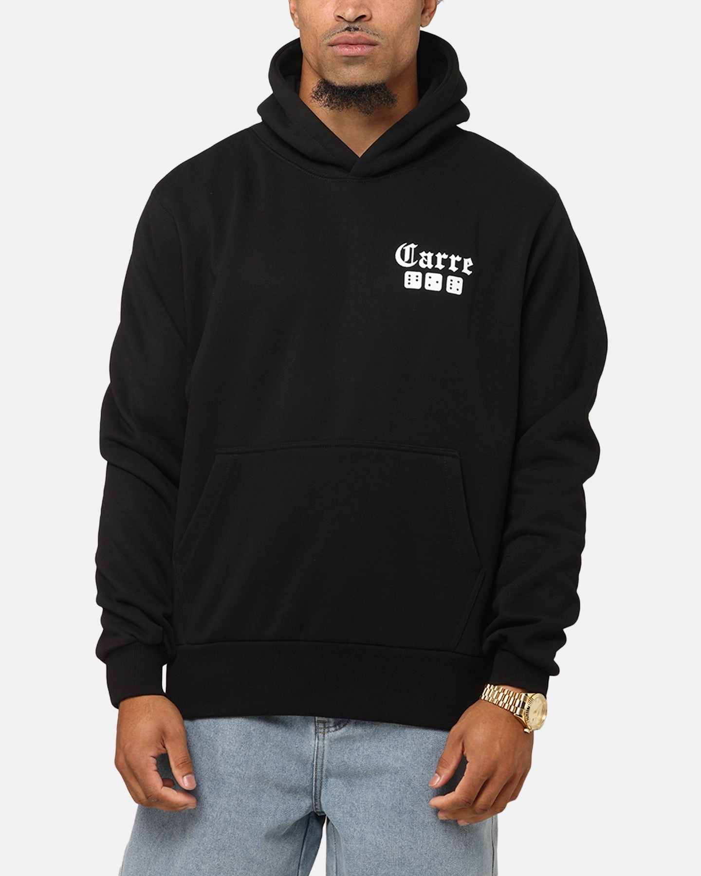Carre Dice Club Hoodie Black Daily Use