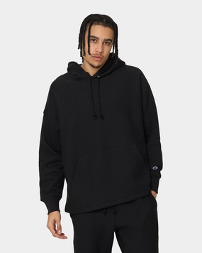 Champion Reverse Weave Relaxed Hem Hoodie Black All-Purpose Jacket Empower