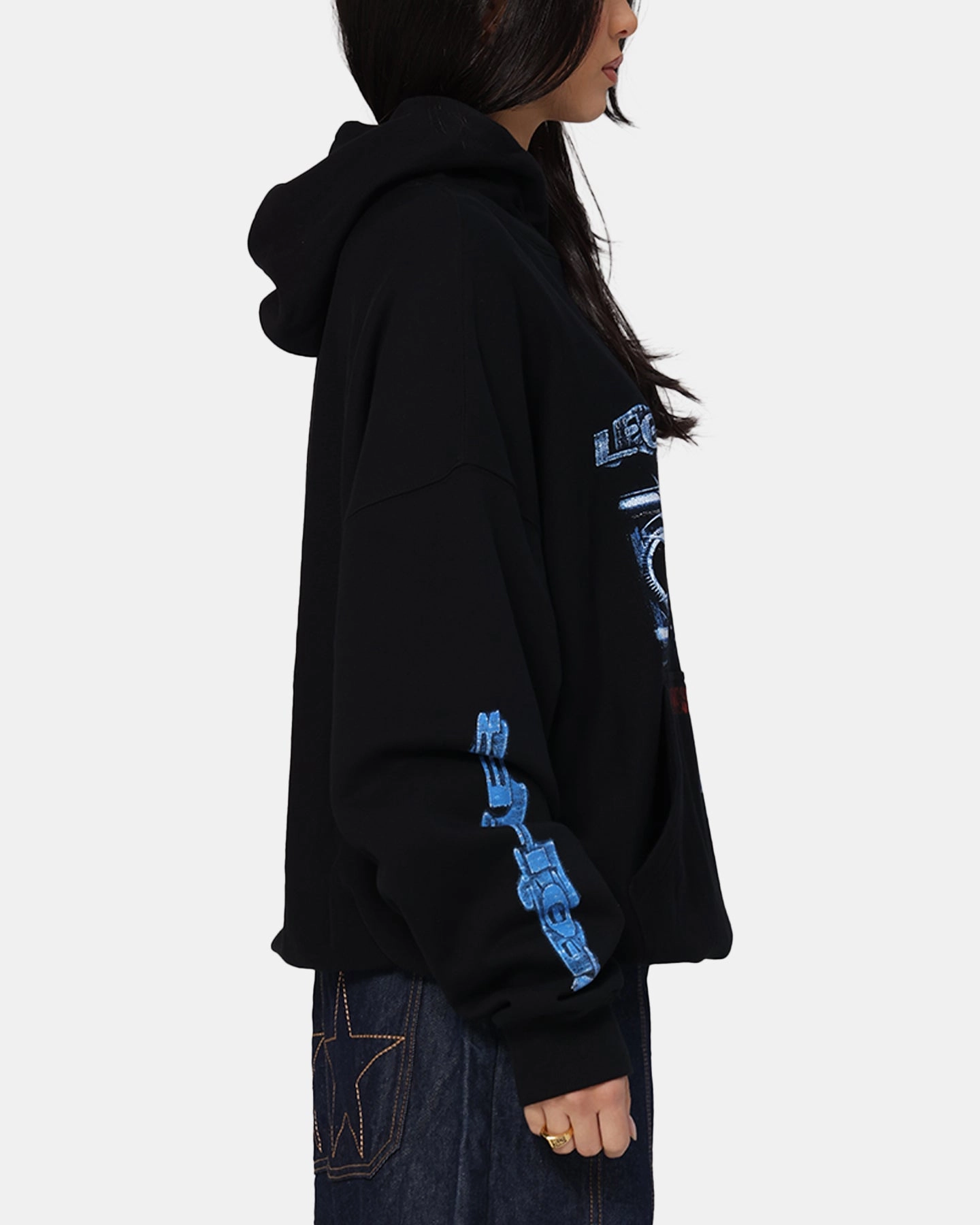Level Beauty Loiter Void Hoodie Black