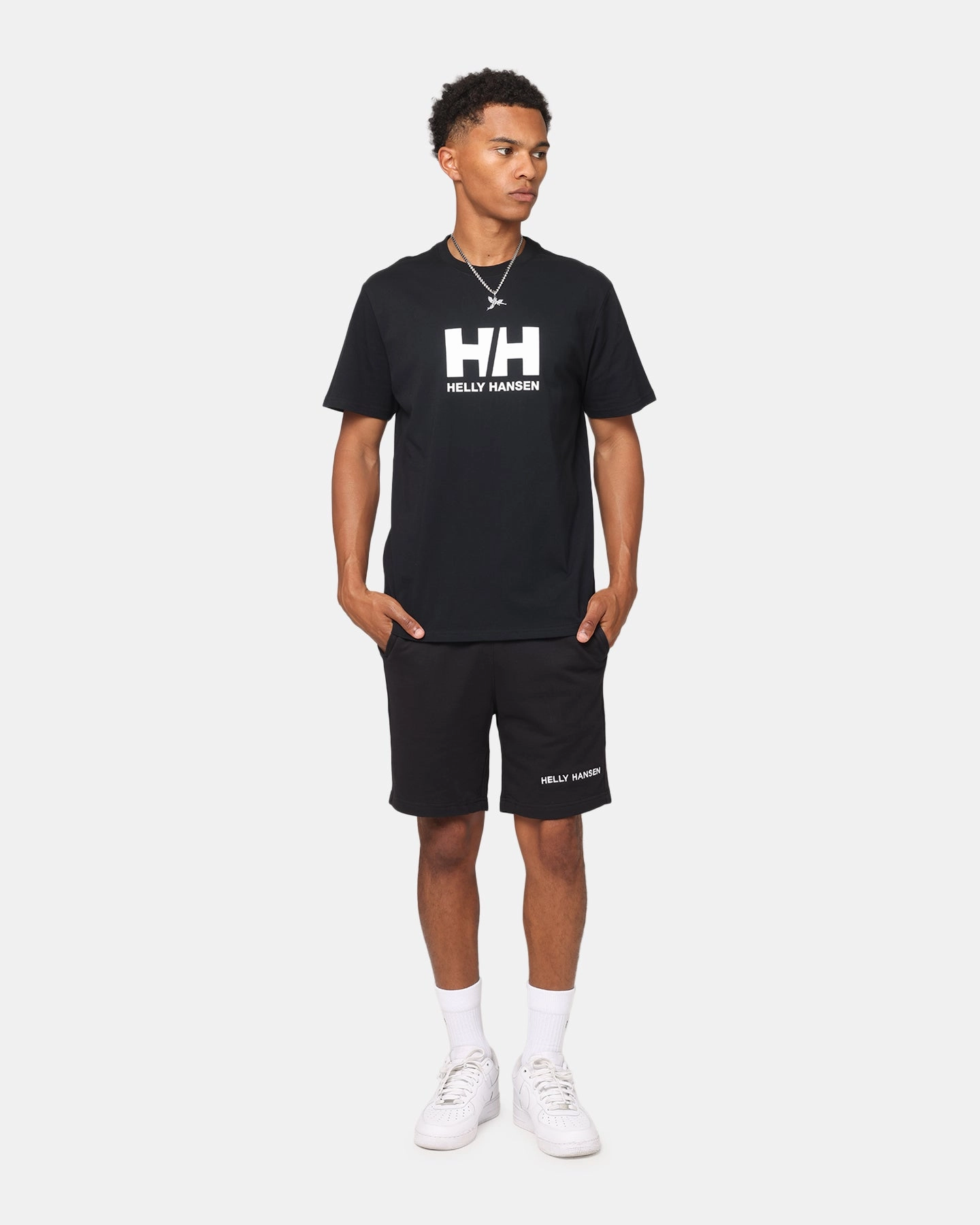Minimal Fit Helly Hansen Core Sweat Shorts Black