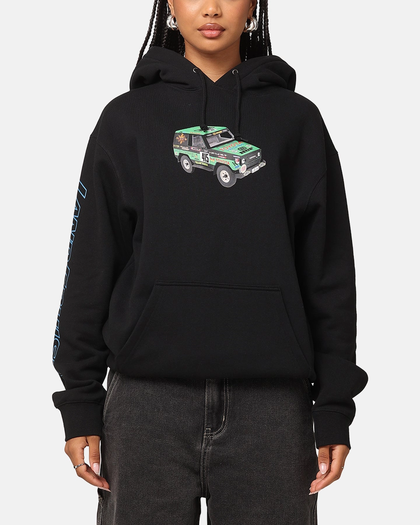 Promise Huf X Toyota Sahara Rally Pullover Hoodie Black