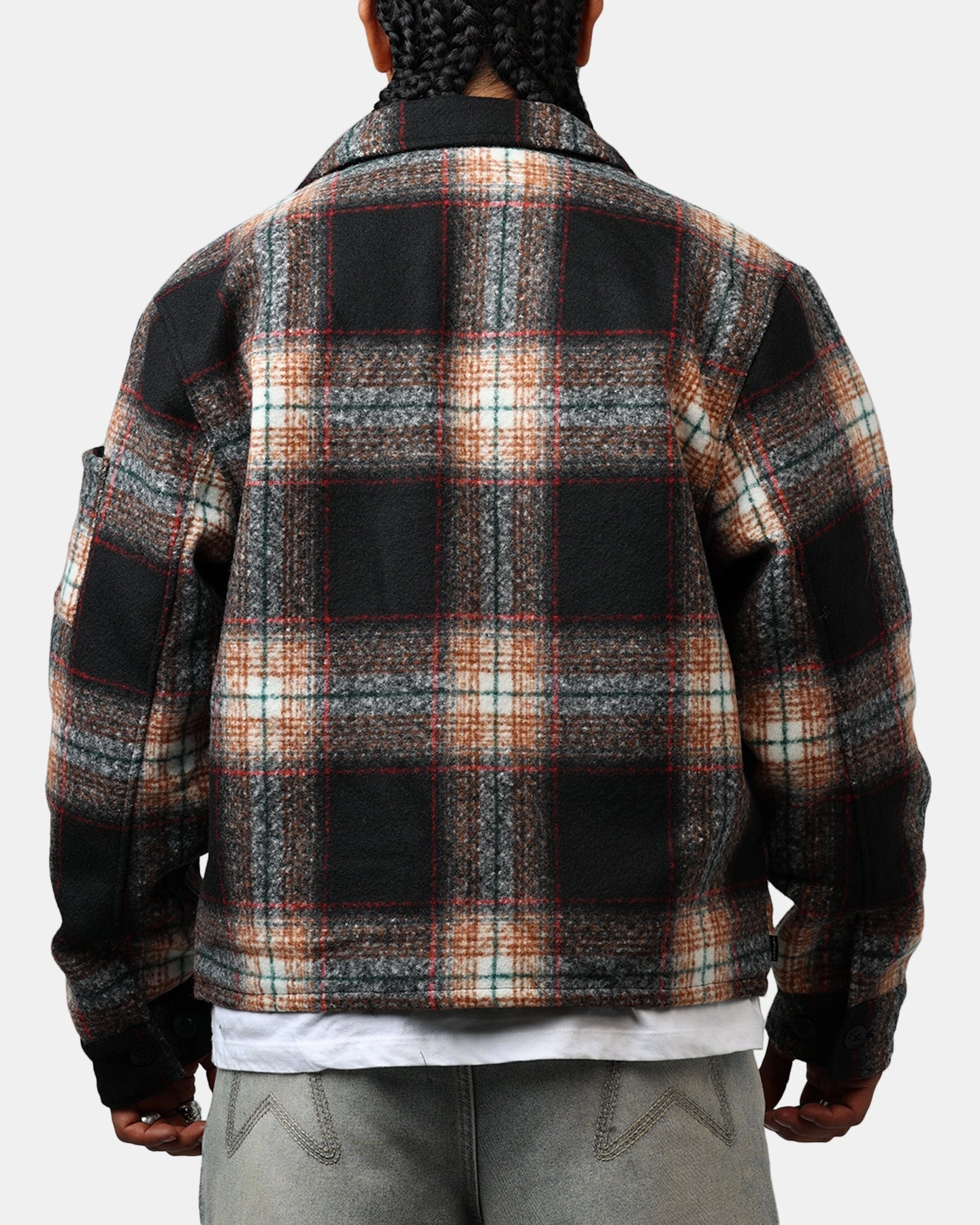 The Hundreds Everett Reversible Work Jacket Black Fresh Function Symbol