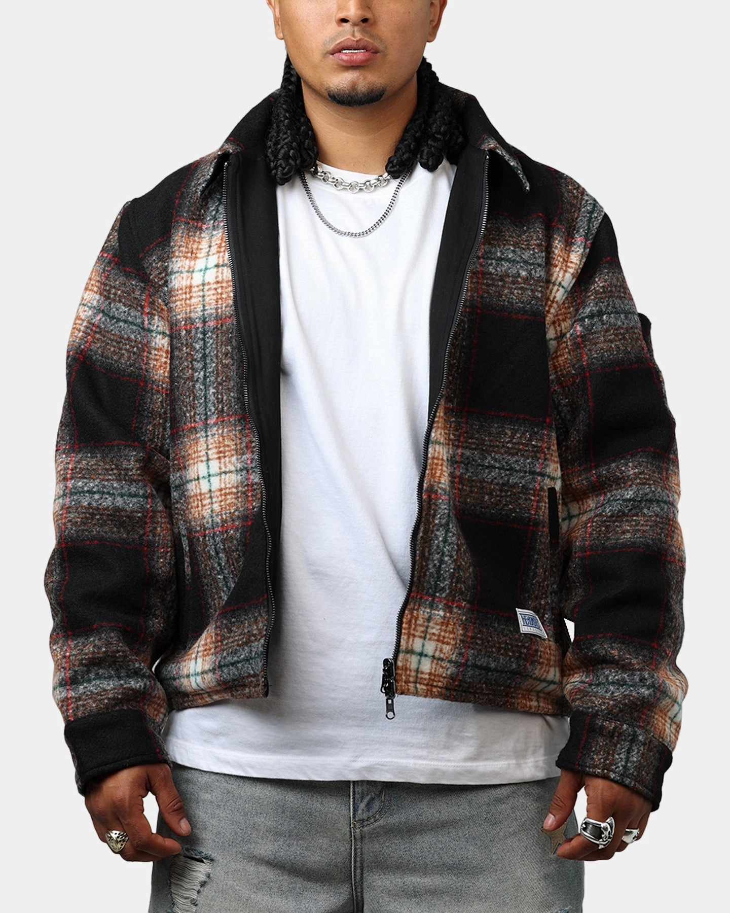 Fast Wear Dream The Hundreds Everett Reversible Work Jacket Black