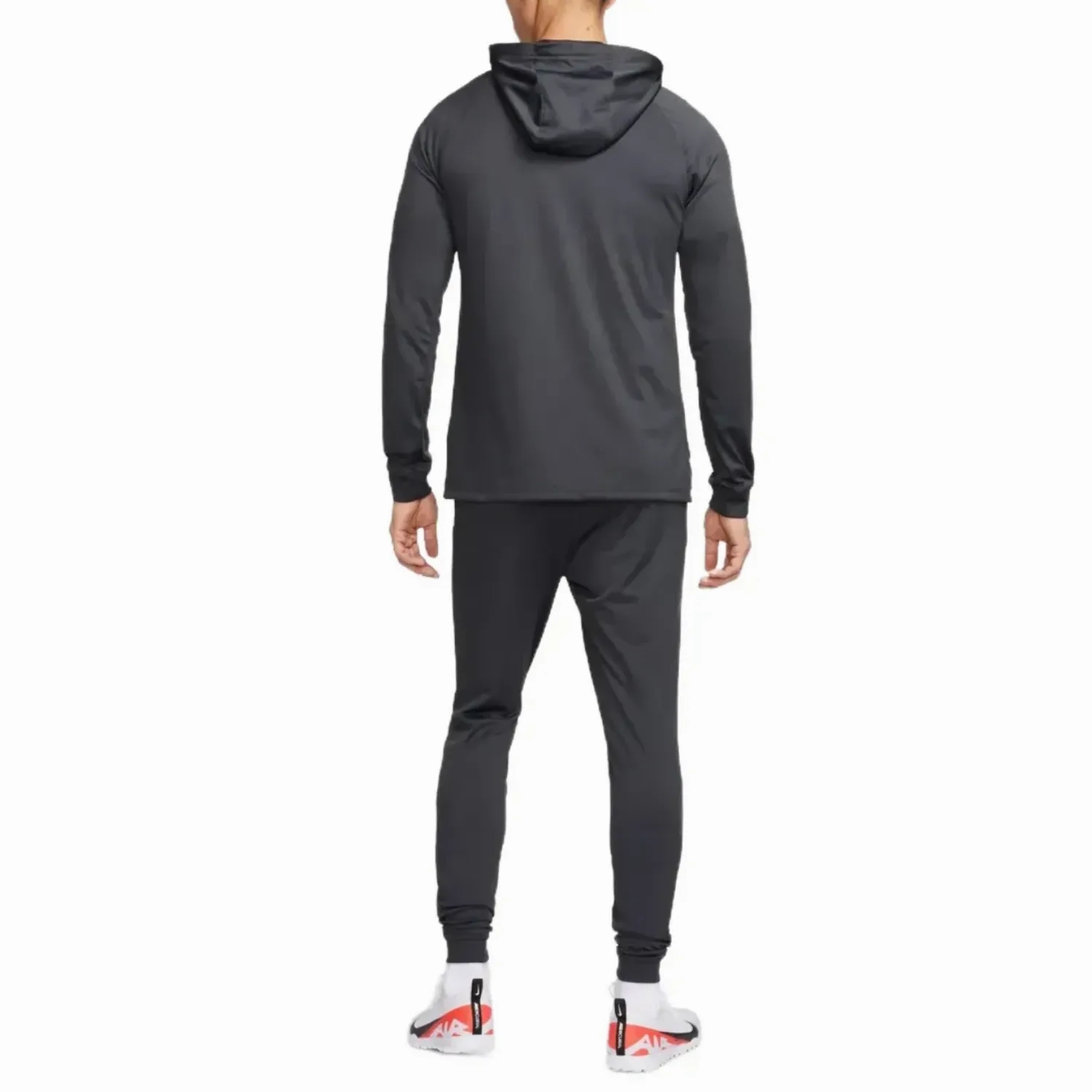 Liverpool FC dark grey training presentation hooded tracksuit 2024 - Nike cord NFC