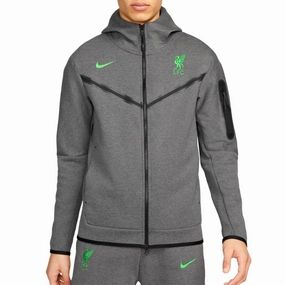 Liverpool FC grey Tech Fleece presentation tracksuit 2023/24 - Nike throwback
