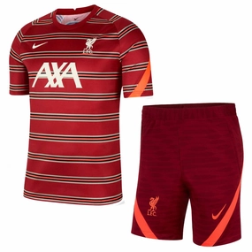 Liverpool FC pre-match training Soccer set 2021/22 - Nike LightweightLayeringSystem FlexEnhancingPanels