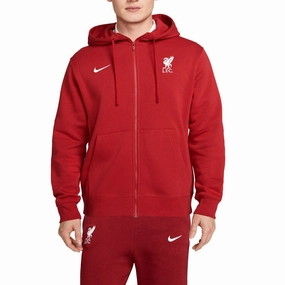 Liverpool FC red Casual fleece cotton tracksuit 2023/24 - Nike Heat-resistant