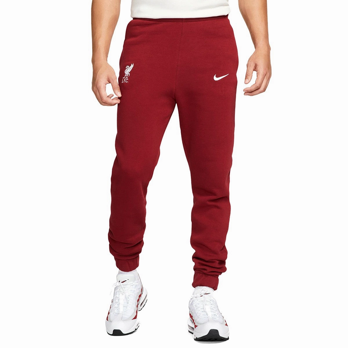 Liverpool FC red Casual fleece cotton tracksuit 2023/24 - Nike enjoyment