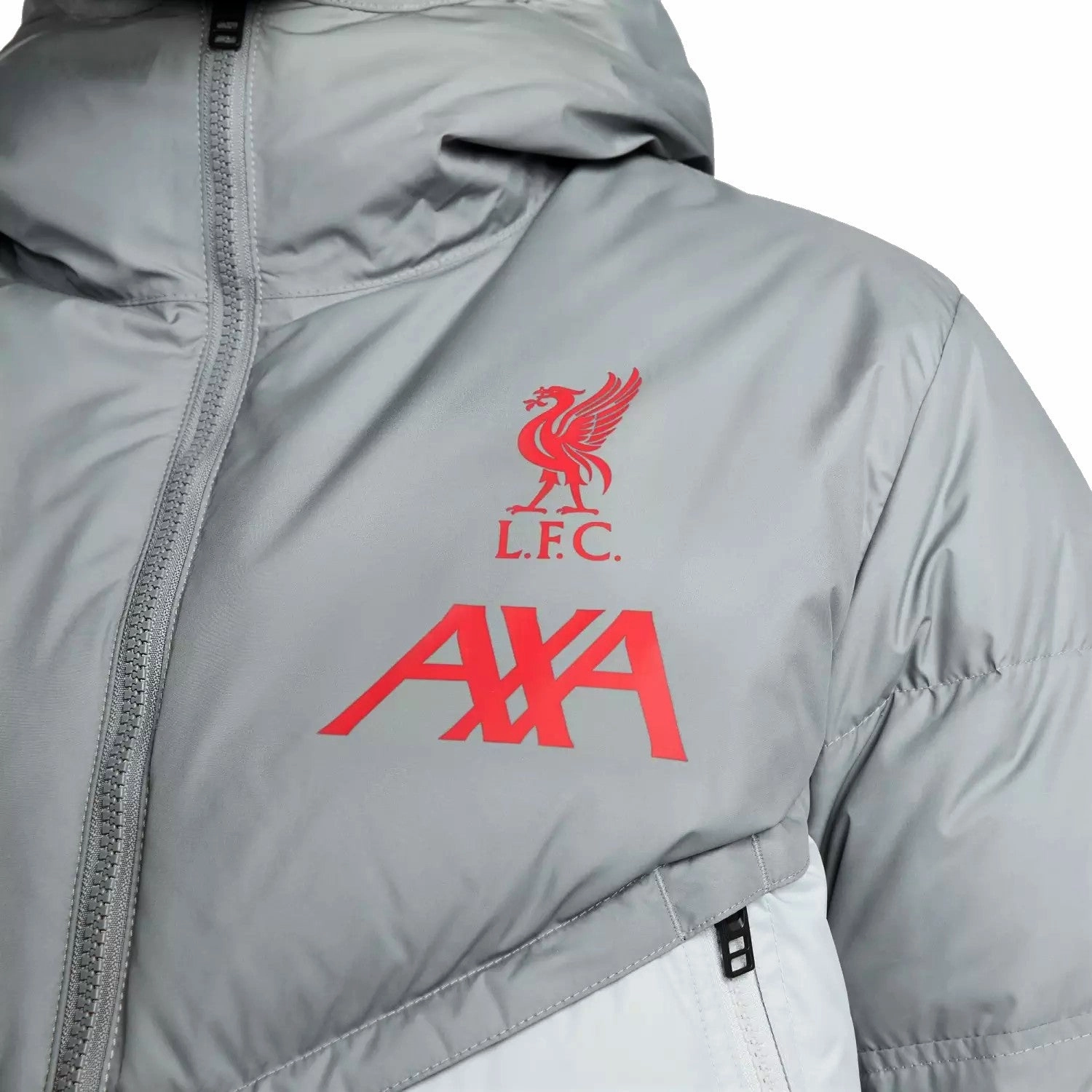 StretchMaterial Workout clothing Liverpool FC soccer training down padded jacket 2023 - Nike