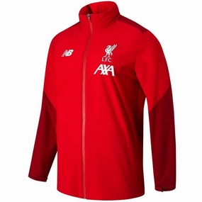 Airtight Zipper Seals Liverpool FC soccer training rain jacket 2019/20 - New Balance