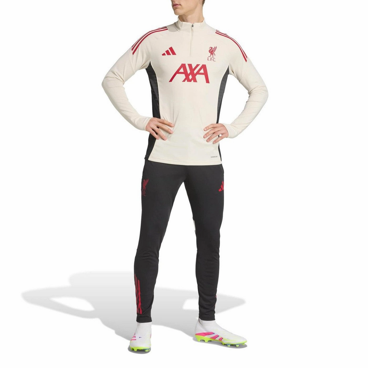 Outdoor Activewear Contoured Footbed Design Liverpool FC training technical Soccer tracksuit 2025/26 - Adidas