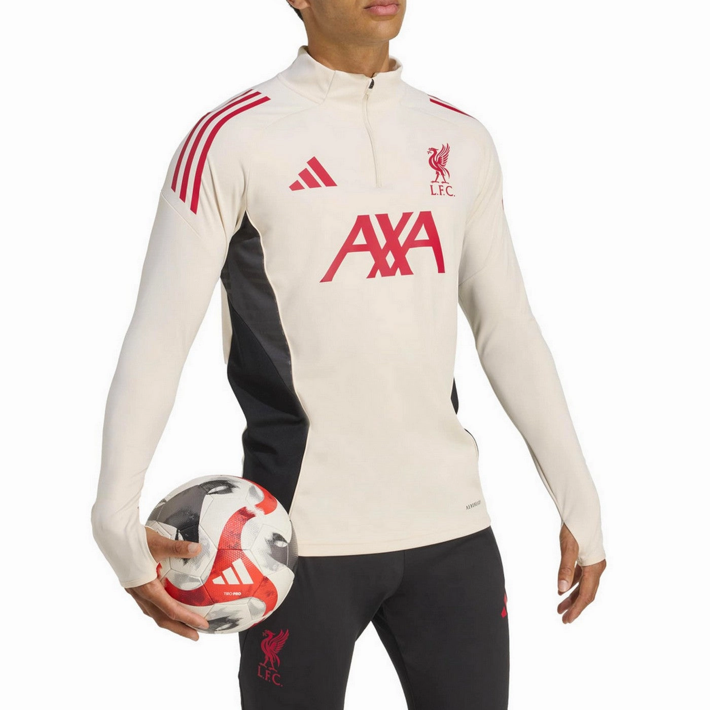 Liverpool FC training technical Soccer tracksuit 2025/26 - Adidas Compression Support Grid EcoFriendlyBlends