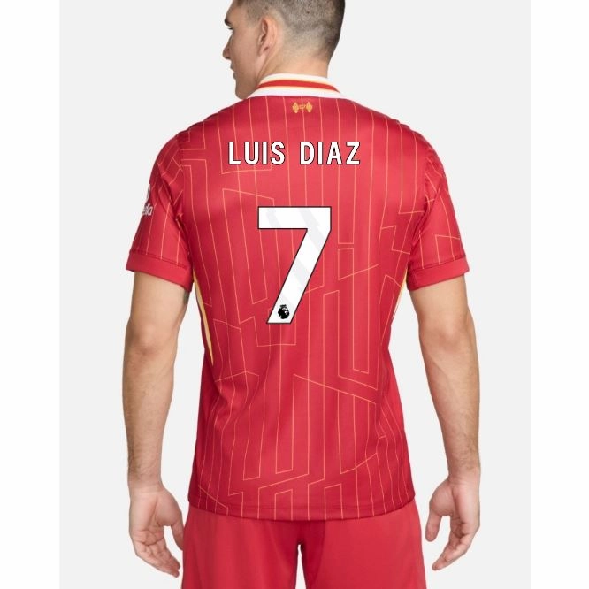 Liverpool Home Jersey 24/25 Match Version Adaptable Fit Colorfast Dye Methods