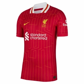 Liverpool Home Jersey 24/25 Match Version Body Mapping Technology Comfort Apparel
