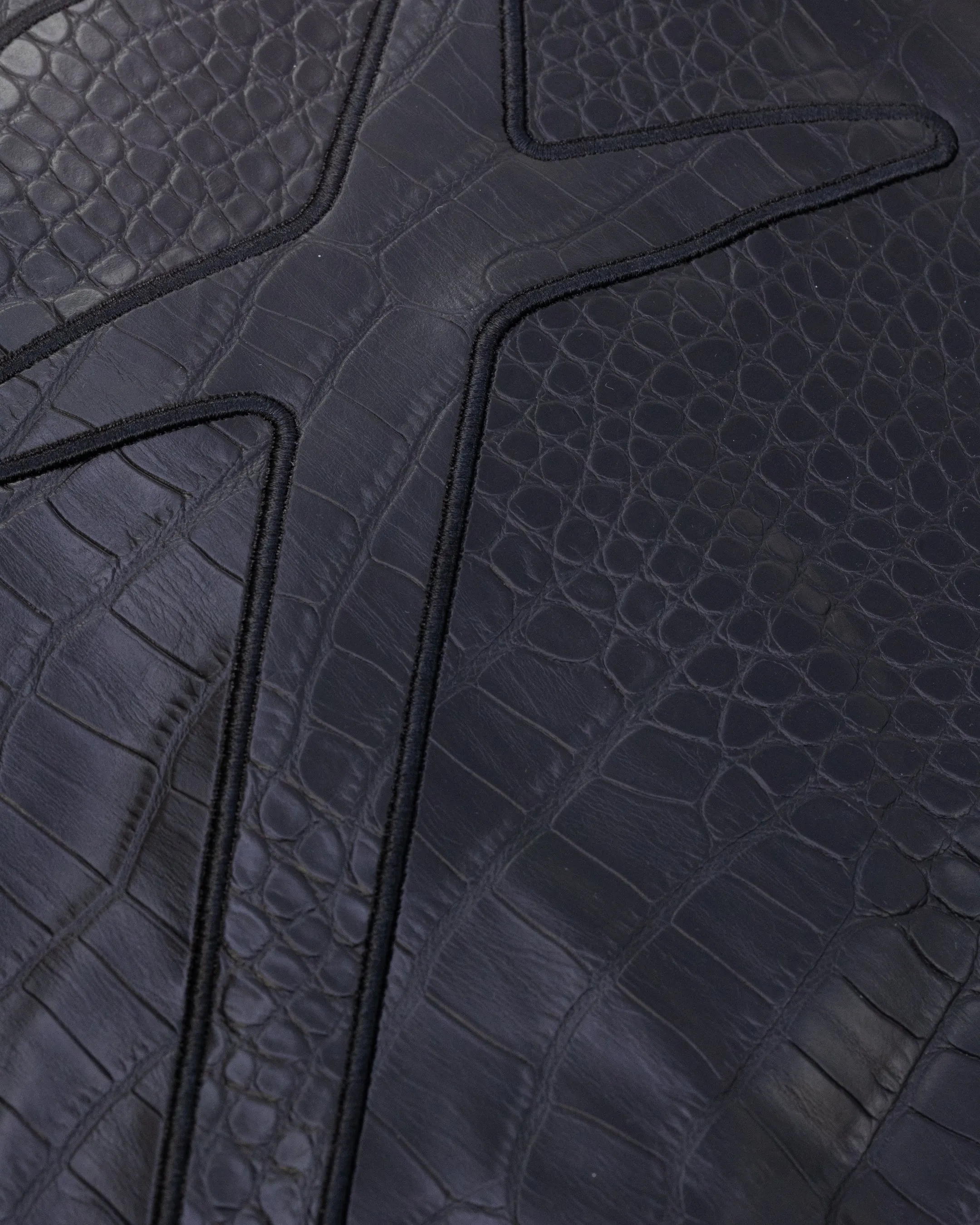 suitable for photography All Day Use Loiter Atmosphere PU Leather Bomber Jacket Black