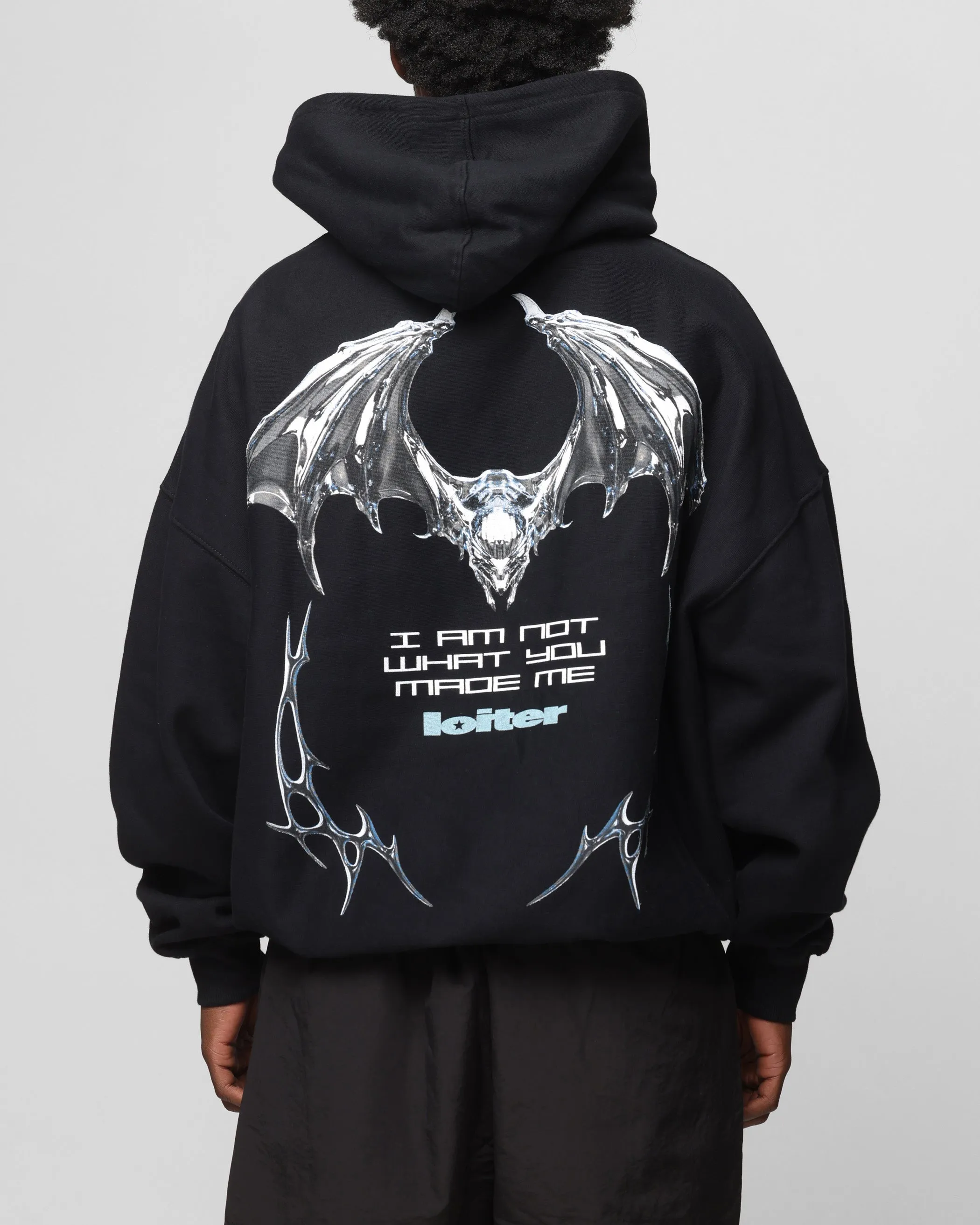 Thermal Protection suburban residents Loiter Chrome Deceiver Hoodie Black