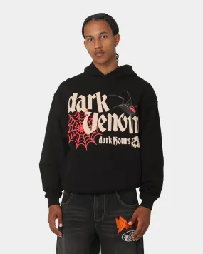 Loiter Dark Hours Hoodie Off Black Hidden Zipper Closure Utility