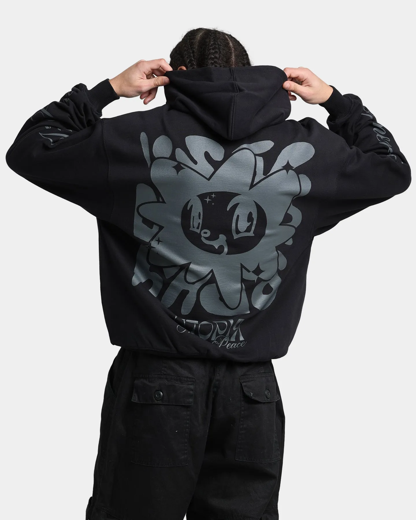Evaluation Loiter Inner Peace Hoodie Black