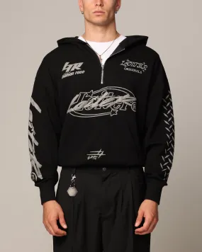 Sleek Outerwear Loiter Instinct Hoodie Black