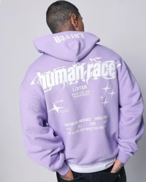 suitable for sports games Loiter Rave Zip Hoodie Lilac