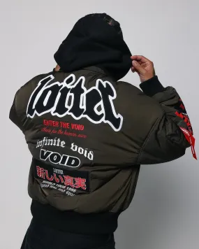 Outdoor Ready Share Loiter Void Bomber Jacket Green