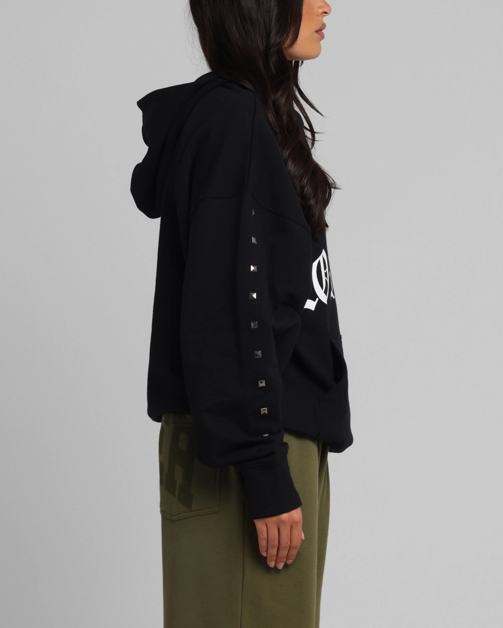 Outdoor Scene Loiter Bike Hoodie Black