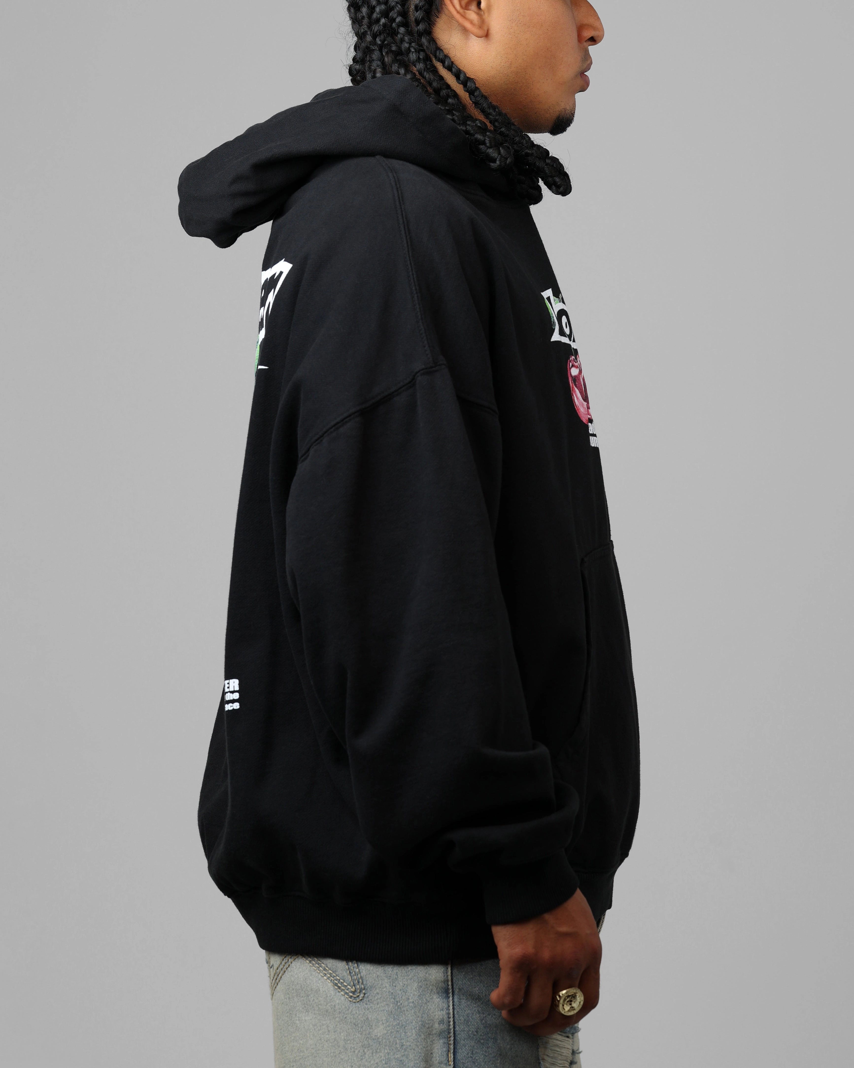 Loiter Cherry Pick Hoodie Black Subtle