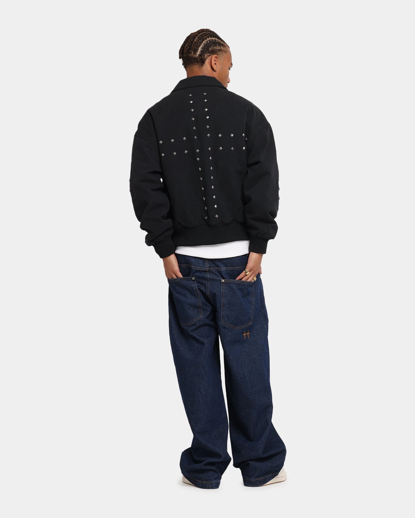 Visa Loiter Chopper Work Jacket Washed Black