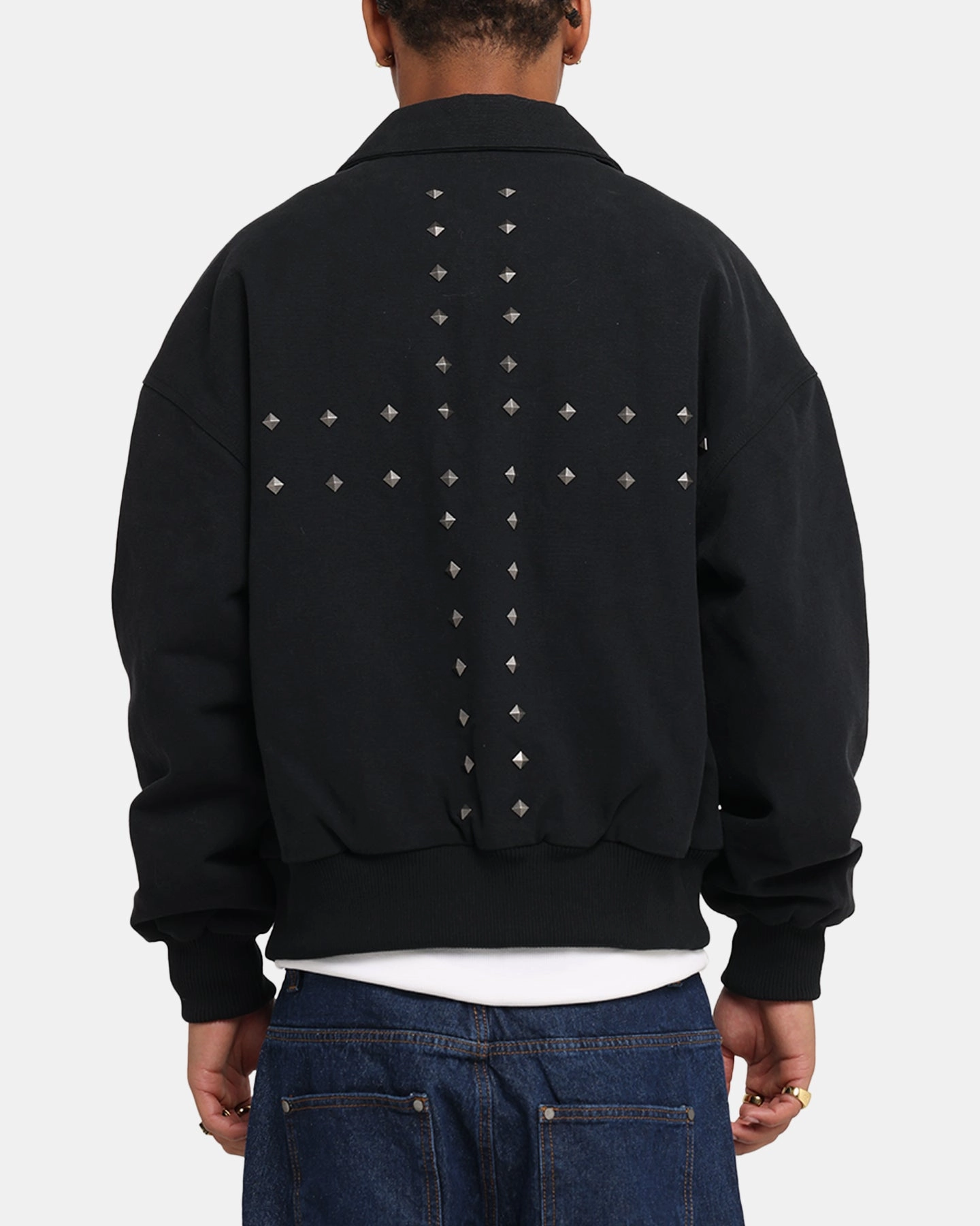 All-Weather Comfort FullLengthZip Loiter Chopper Work Jacket Washed Black