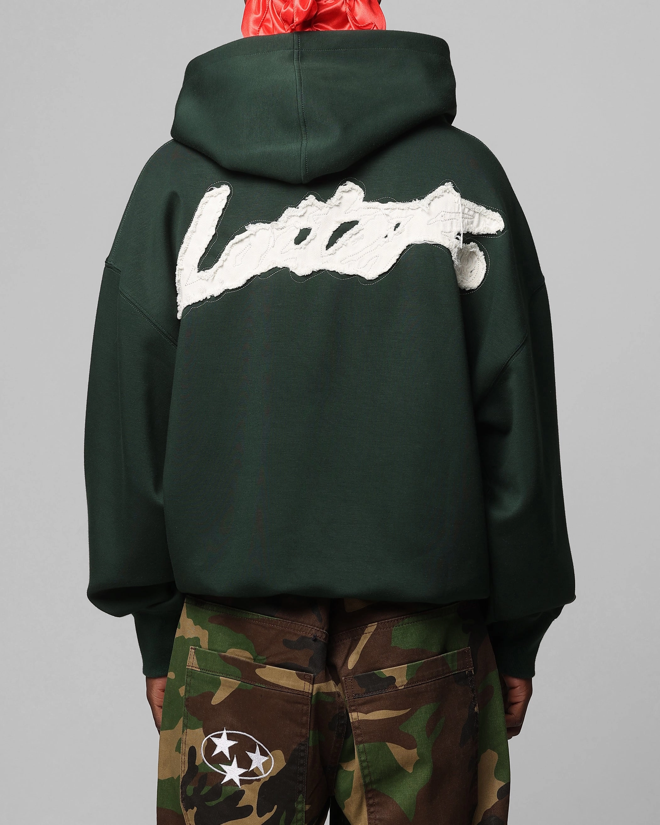 Loiter Chroma Premium Hoodie Dark Green suitable for autumn festivals