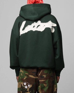 Loiter Chroma Premium Hoodie Dark Green suitable for autumn festivals