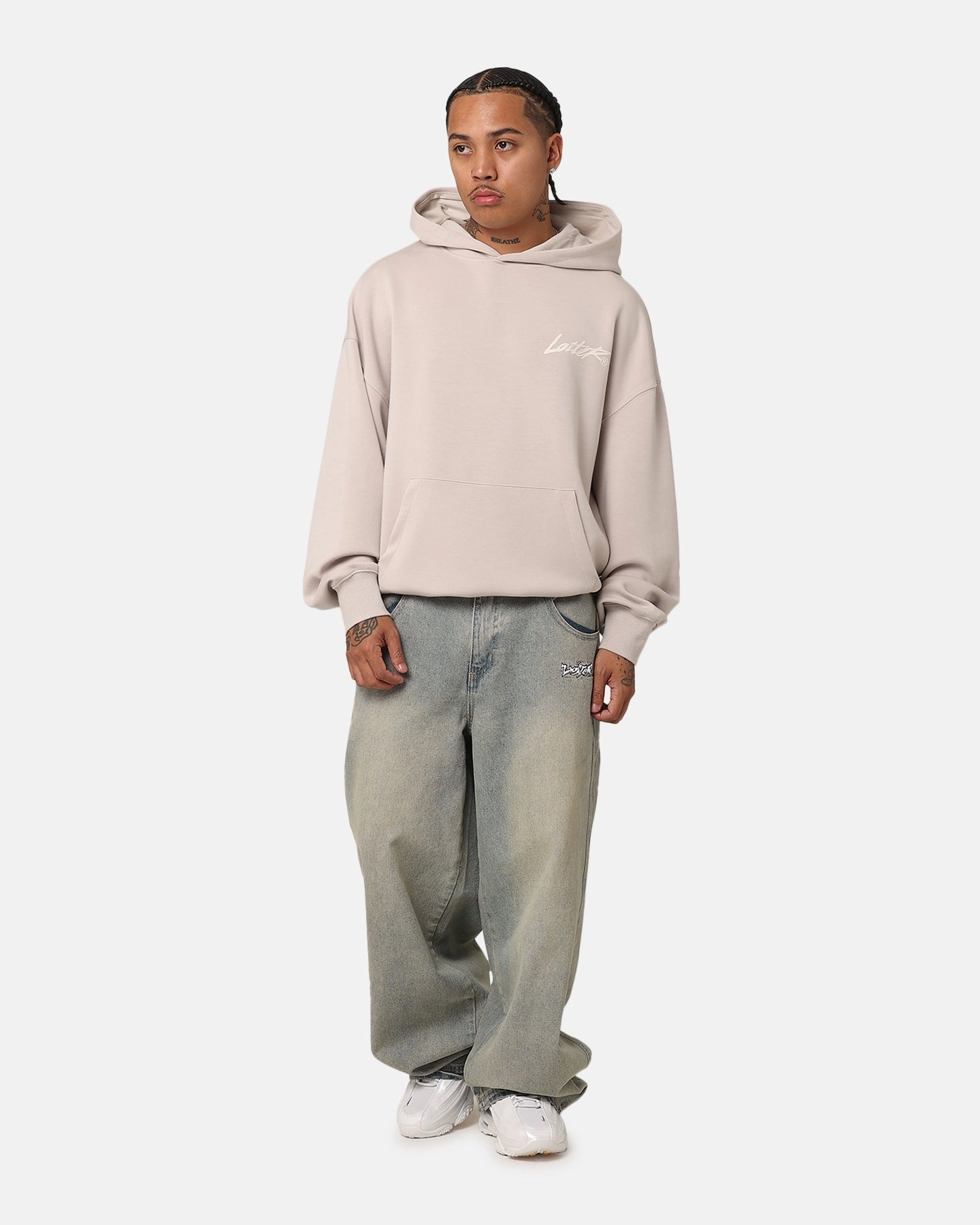 Loiter Chroma Premium Hoodie Tan Sophisticated