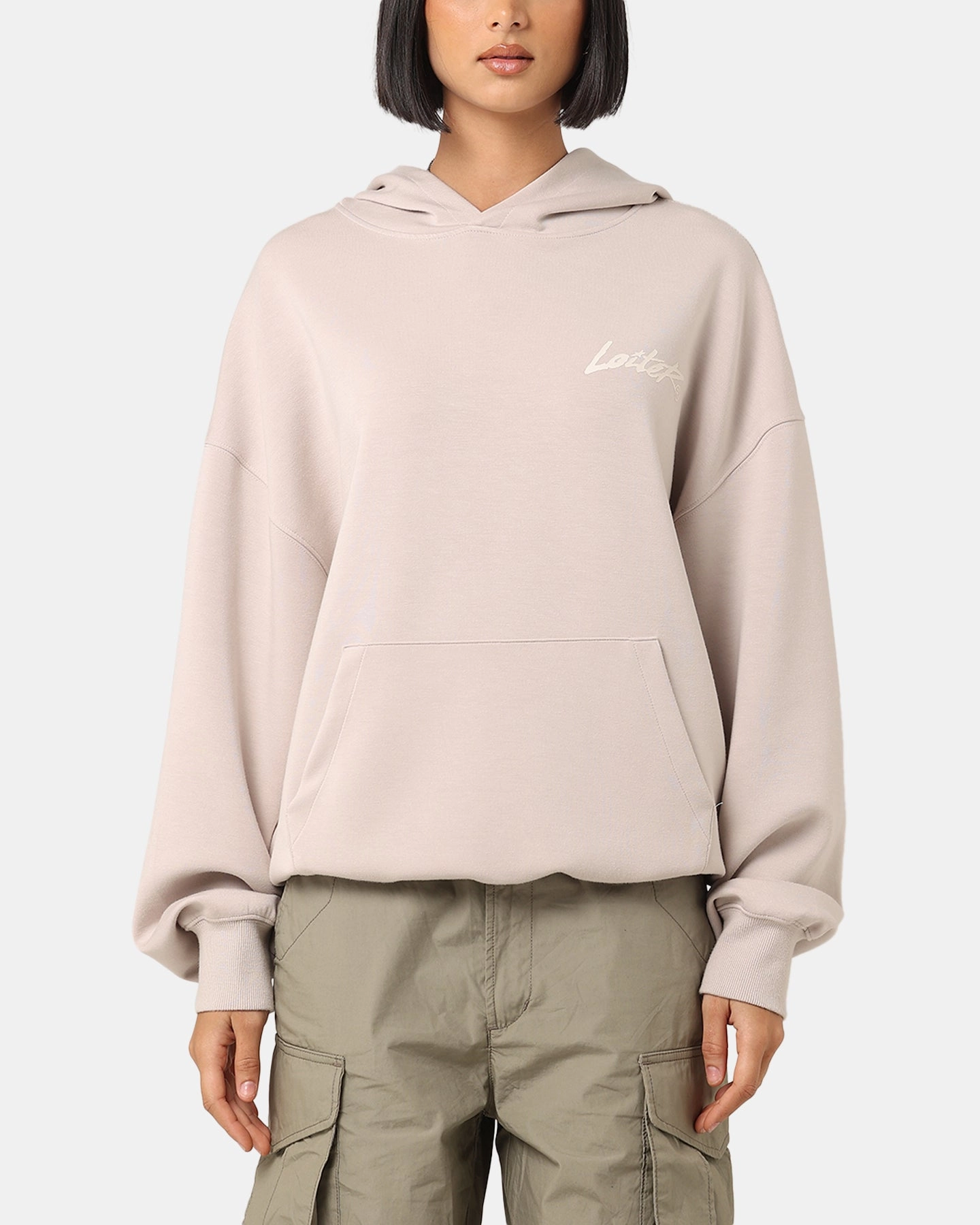 Loiter Chroma Premium Hoodie Tan Advice
