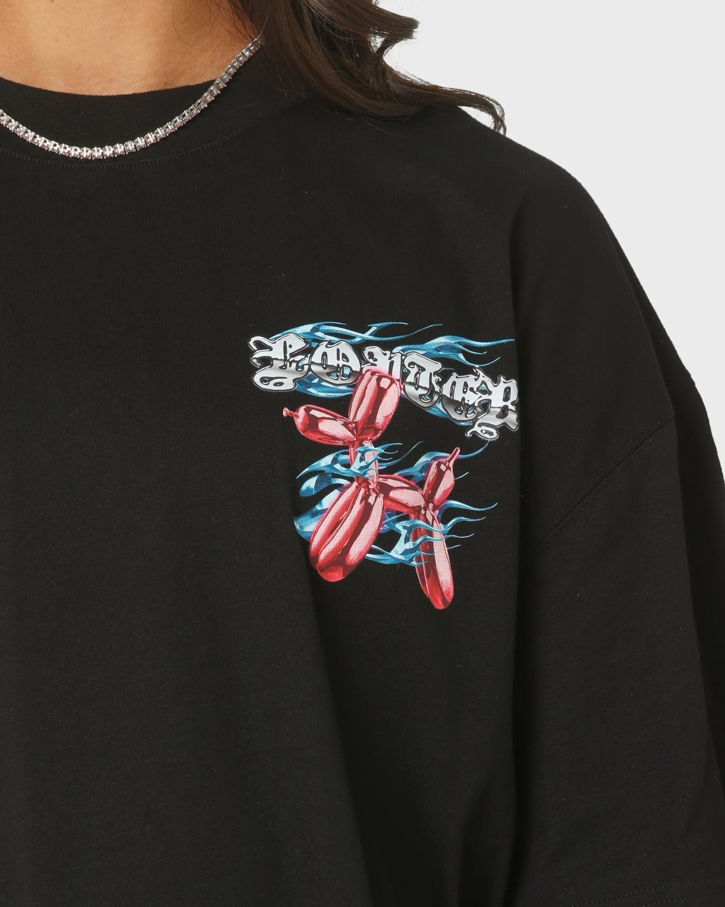 Loiter Chroma T-Shirt Black Comfortable Look