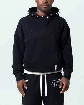 Merchandise Loiter Chrome Faith Hoodie Black