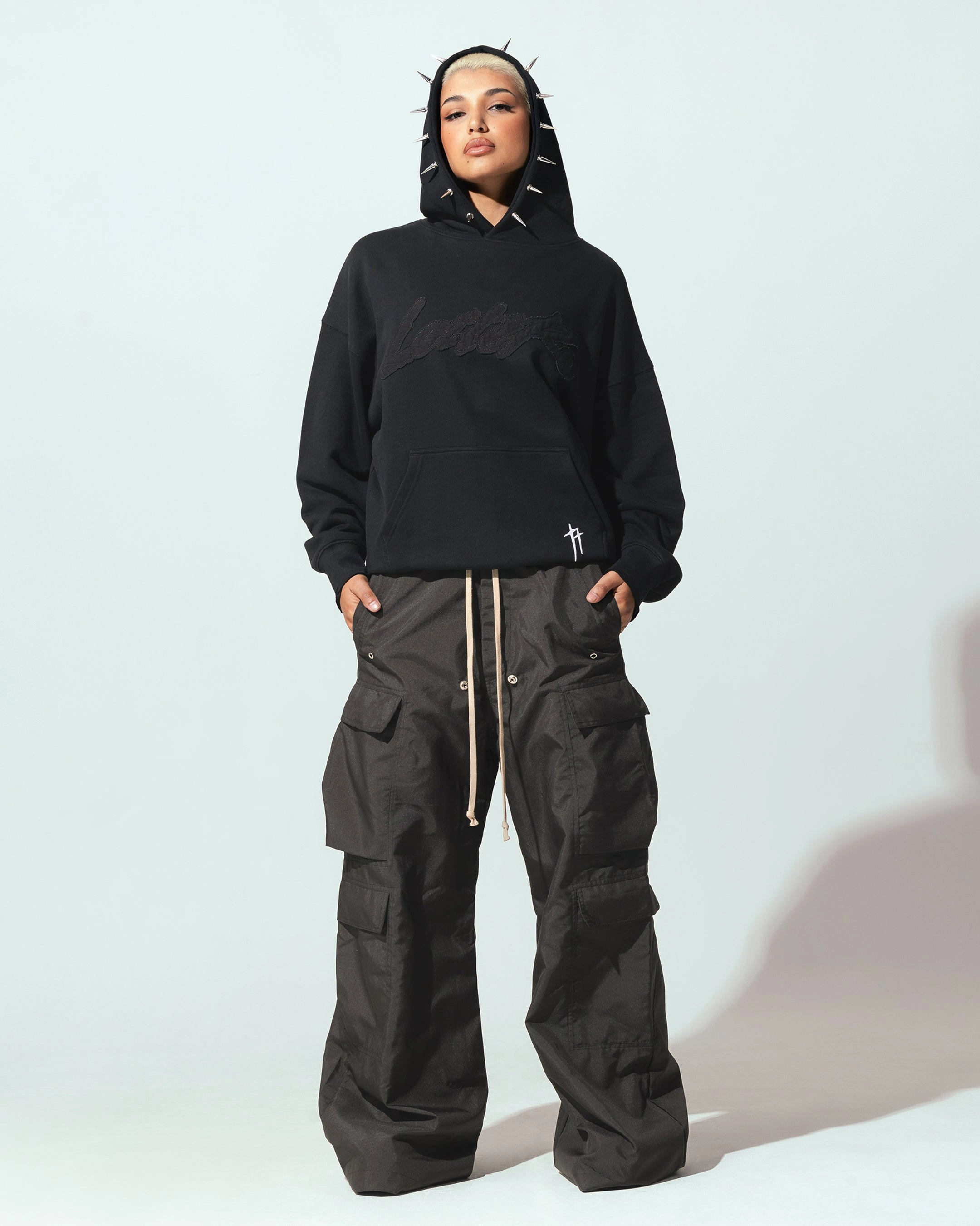 Loiter Chrome Faith Hoodie Black Flight