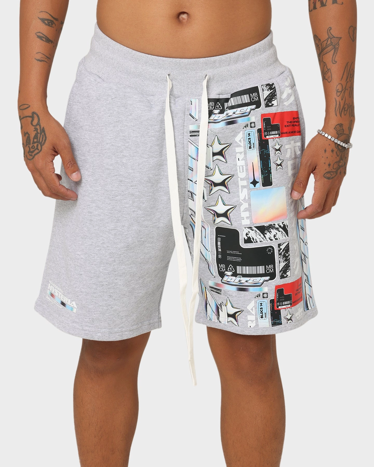 Daily Fit Loiter Constellation Shorts Grey