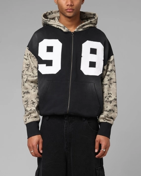 Loiter Cosmos Hoodie Black/Camo low quality
