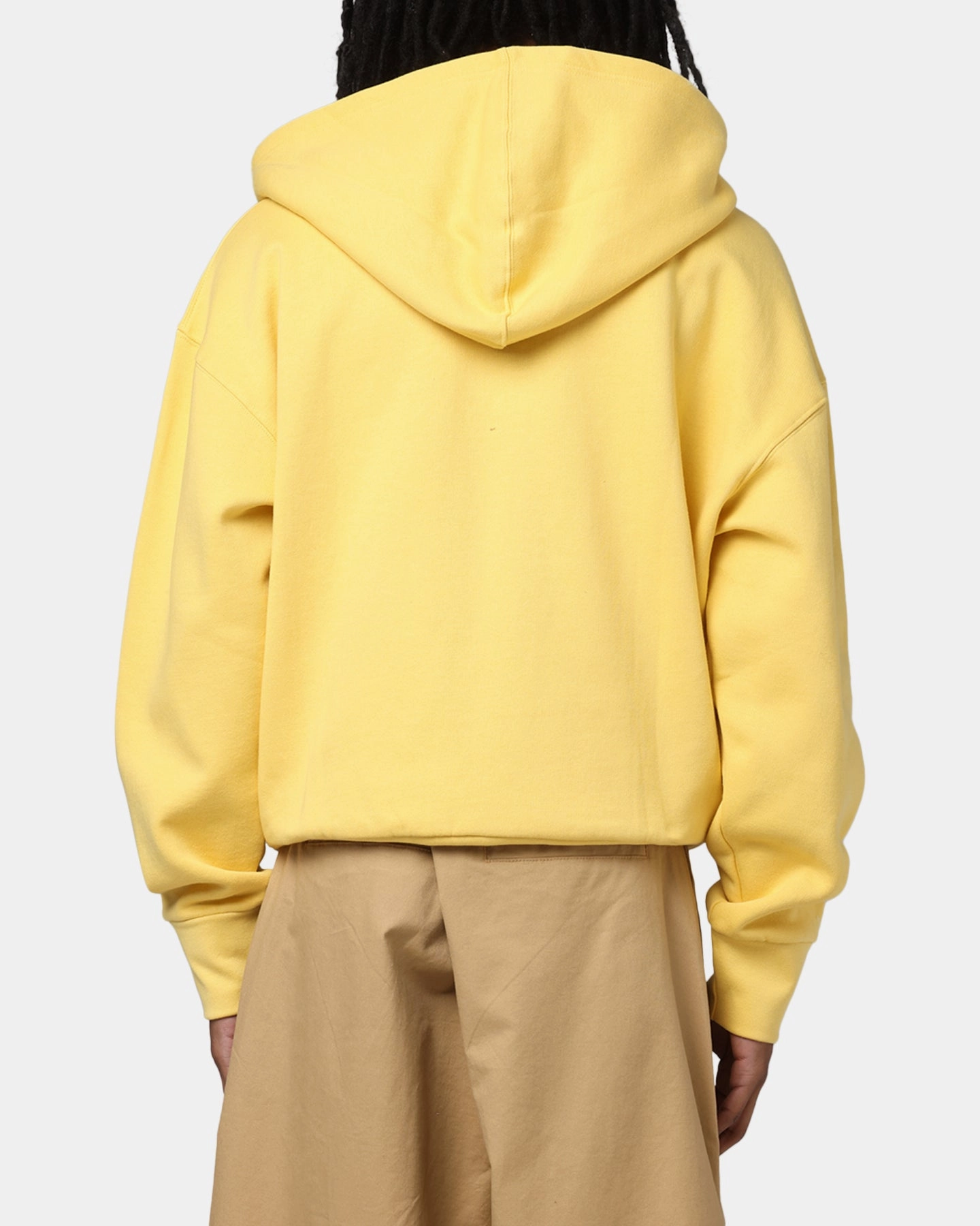 Loiter Cosmos Zip Hoodie Yellow Printed