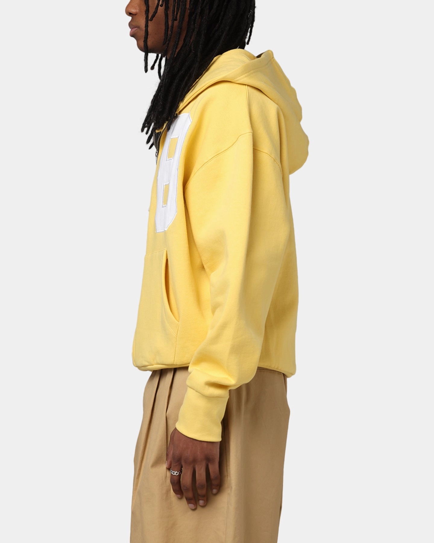 Connect Loiter Cosmos Zip Hoodie Yellow