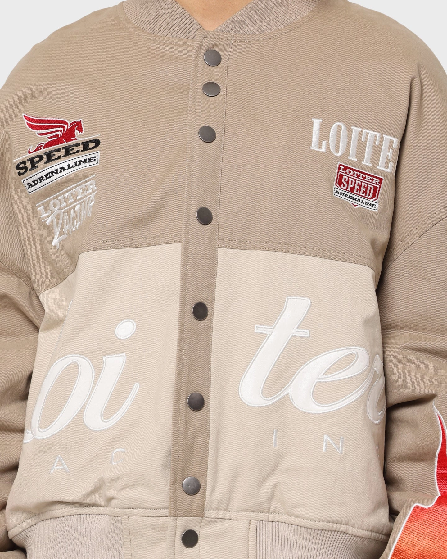 Loiter Daytona Motor Jacket Beige Effort
