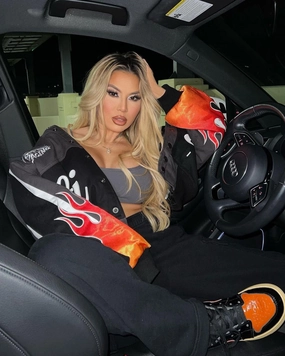 Socks Loiter Daytona Motor Jacket Black