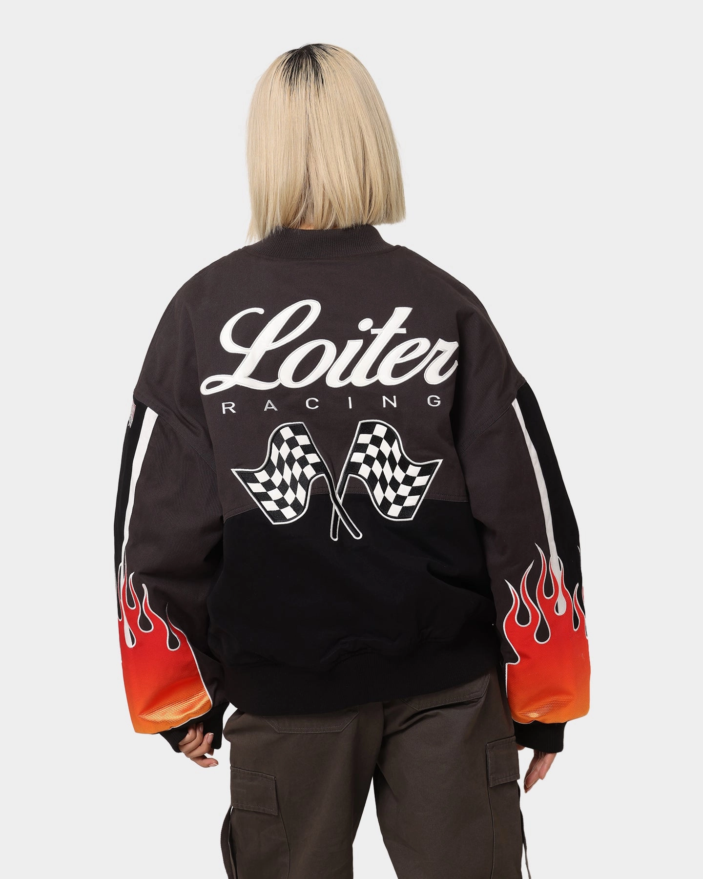 Loiter Daytona Motor Jacket Black suitable for formal meetings
