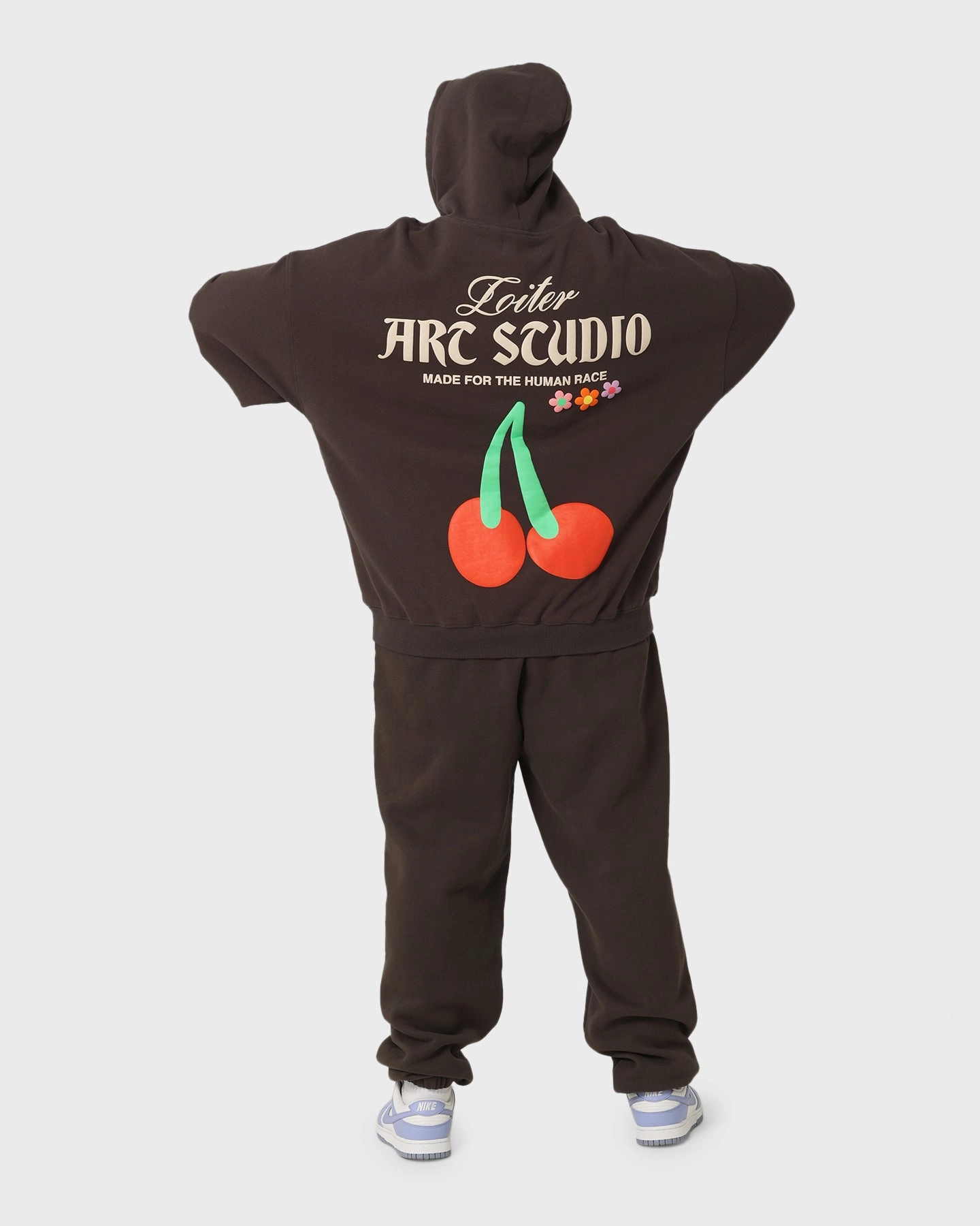 Puncture Resistant Material men Loiter Dexterity Hoodie Charcoal